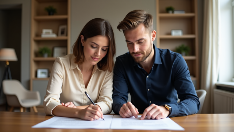Kaufvertrag einer Immobilie prüfen: Worauf Käufer achten sollten - Beitragsbild (Flux-advanced)